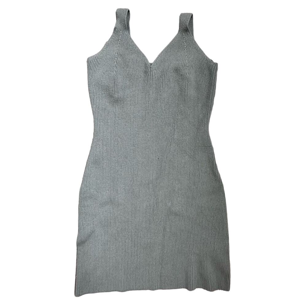 Abercrombie & Fitch|Sweater Tank Mini Dress|Sage‎ Green|SZ M